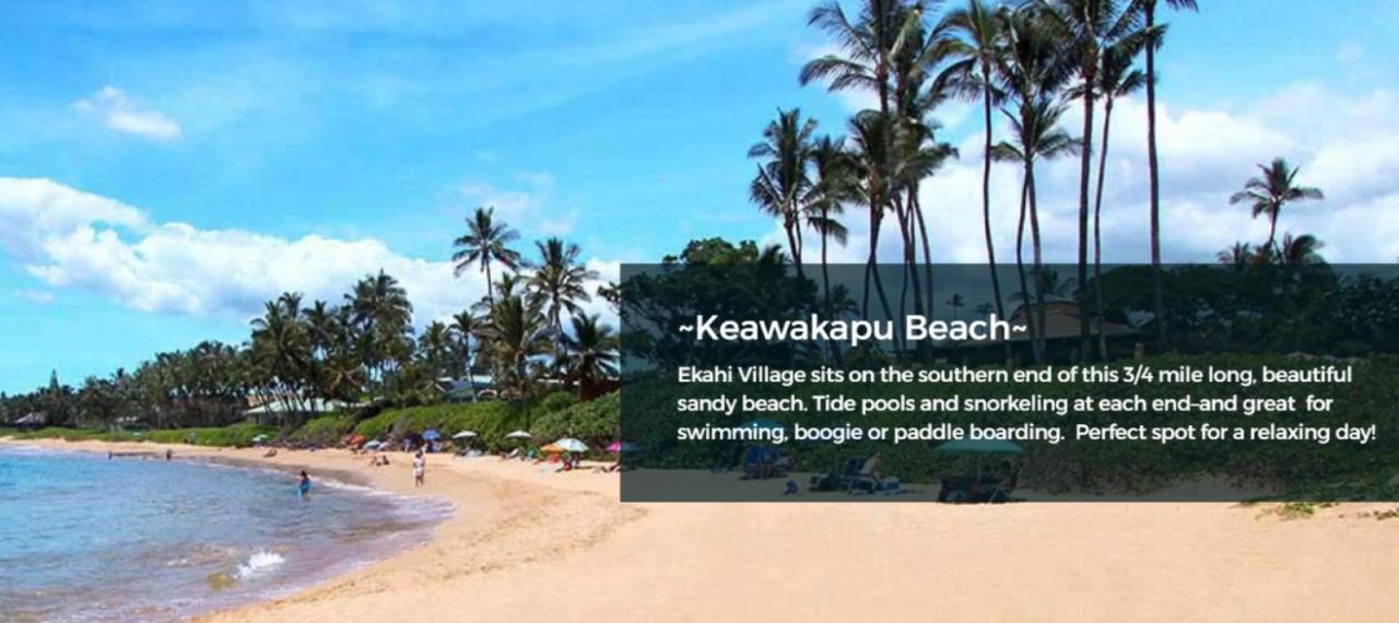 9B Ekahi Village-Studio Bath, Garden View - 1 Minute Stroll To Beach! 维雷亚 外观 照片